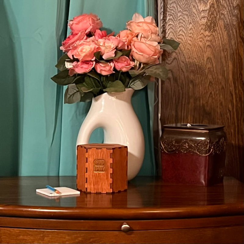 GOD BOX - Hexagon - Redwood