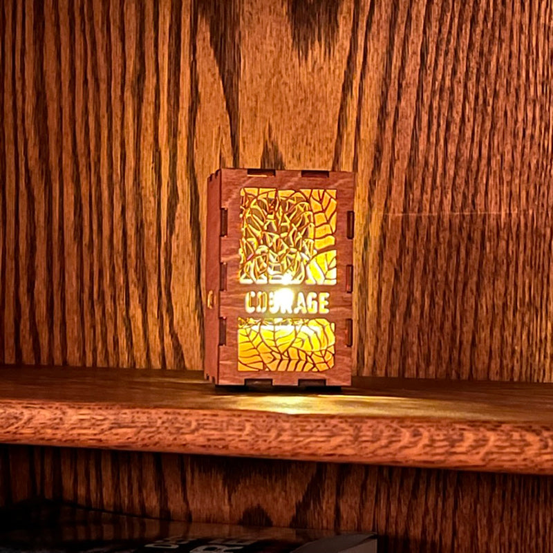 Serenity Box - *Mini* - Leaves - Redwood