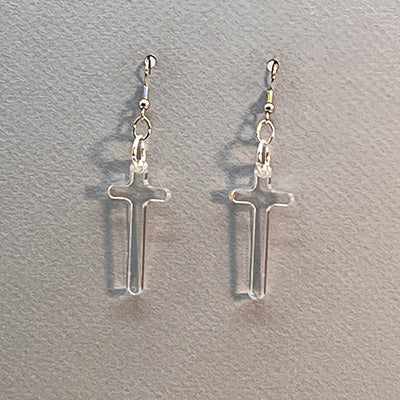 Innie Cross Earrings