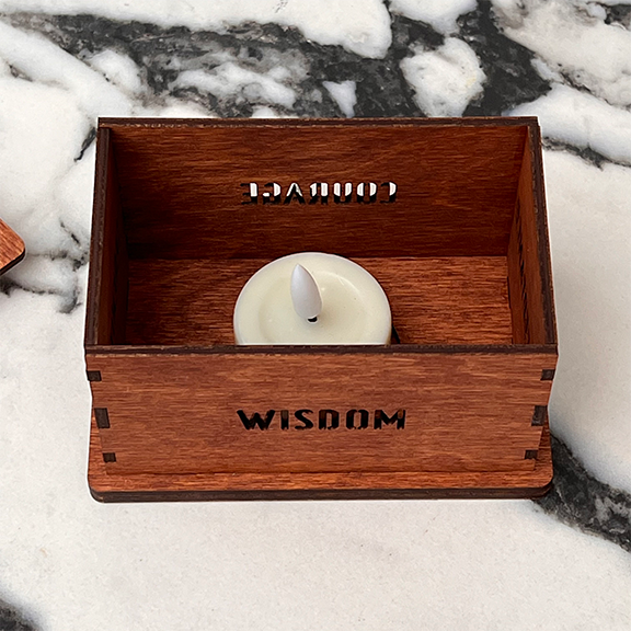CA Serenity Box - with LED candle