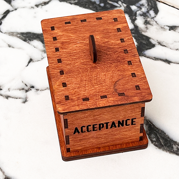 Alcoholics Anonymous Serenity Box - with LED candle