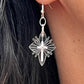Cross earrings - Vintage Star