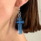 Cross Earrings - Inside engraved